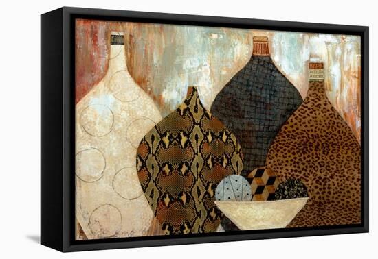 Touch of Exotic-Janet Tava-Framed Stretched Canvas