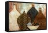 Touch of Exotic-Janet Tava-Framed Stretched Canvas