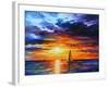 Touch of Horizon-Leonid Afremov-Framed Art Print