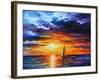 Touch of Horizon-Leonid Afremov-Framed Art Print