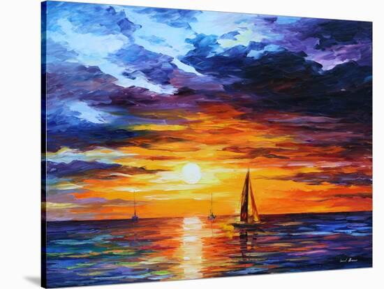 Touch of Horizon-Leonid Afremov-Stretched Canvas