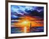 Touch of Horizon-Leonid Afremov-Framed Art Print