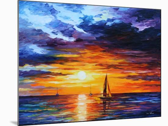 Touch of Horizon-Leonid Afremov-Mounted Art Print