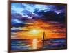 Touch of Horizon-Leonid Afremov-Framed Art Print