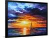 Touch of Horizon-Leonid Afremov-Framed Art Print