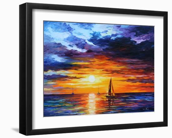 Touch of Horizon-Leonid Afremov-Framed Art Print