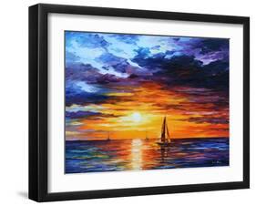 Touch of Horizon-Leonid Afremov-Framed Art Print