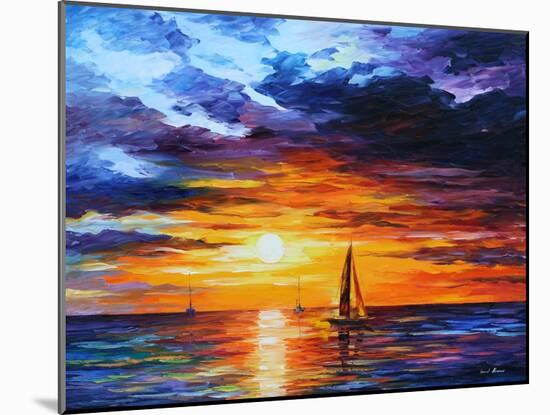 Touch of Horizon-Leonid Afremov-Mounted Art Print