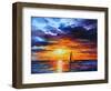 Touch of Horizon-Leonid Afremov-Framed Art Print