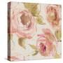 Touch of Rose II-Pela-Stretched Canvas