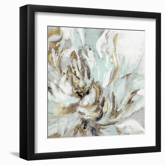 Touch of Teal I-Eva Watts-Framed Art Print