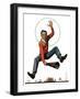 "Touchdown,"November 20, 1926-Alan Foster-Framed Giclee Print