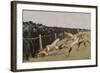 Touchdown, Yale vs. Princeton, Thanksgiving Day, Nov. 27, 1890-Frederic Remington-Framed Giclee Print