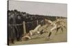 Touchdown, Yale vs. Princeton, Thanksgiving Day, Nov. 27, 1890-Frederic Remington-Stretched Canvas