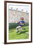 Touchdown-Jay Throckmorton-Framed Art Print