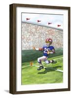 Touchdown-Jay Throckmorton-Framed Art Print