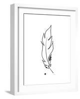 Touched by a Feather-Hanna Lee Tidd-Framed Giclee Print