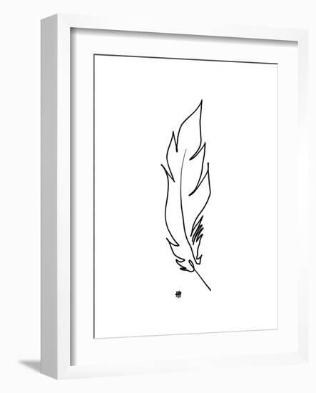 Touched by a Feather-Hanna Lee Tidd-Framed Giclee Print