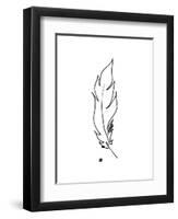 Touched by a Feather-Hanna Lee Tidd-Framed Giclee Print