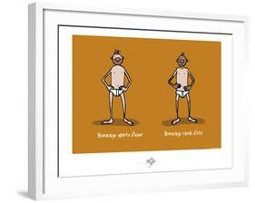 Touchouss - Bronzage-Sylvain Bichicchi-Framed Art Print