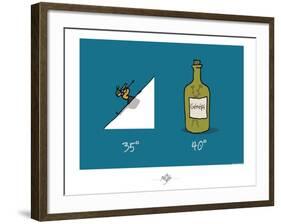 Touchouss - Génépi-Sylvain Bichicchi-Framed Art Print