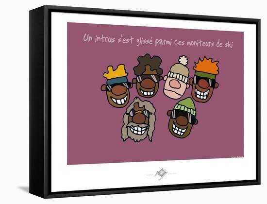 Touchouss - L'intrus-Sylvain Bichicchi-Framed Stretched Canvas