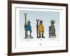 Touchouss - La mode des sports d'hiver-Sylvain Bichicchi-Framed Art Print