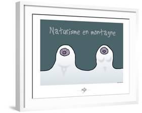 Touchouss - Natursime d'hiver-Sylvain Bichicchi-Framed Art Print