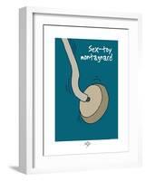 Touchouss - Sex-toy montagnard-Sylvain Bichicchi-Framed Art Print