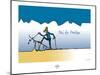 Touchouss - Ski de fondue-Sylvain Bichicchi-Mounted Art Print