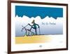 Touchouss - Ski de fondue-Sylvain Bichicchi-Framed Art Print