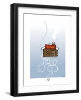 Touchouss - Vin chaud-Sylvain Bichicchi-Framed Art Print