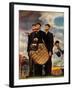 Tough Call - Bottom of the Sixth (Three Umpires), April 23, 1949-Norman Rockwell-Framed Giclee Print