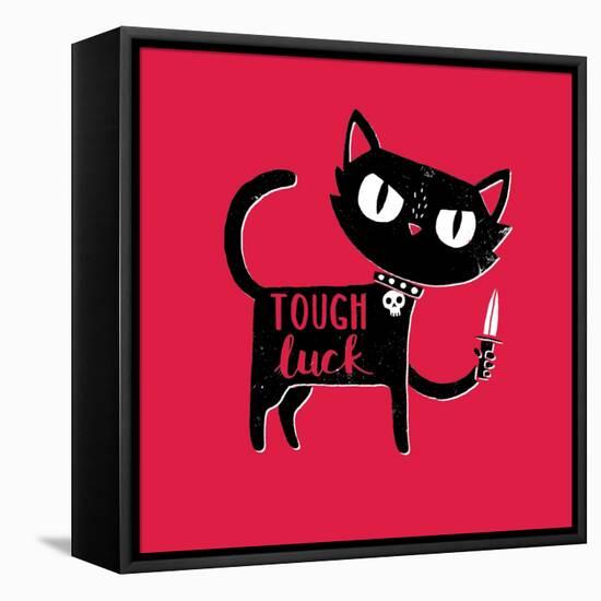 Tough Luck-Michael Buxton-Framed Stretched Canvas