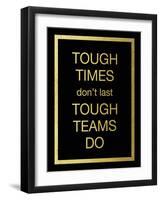 Tough Team-Victoria Brown-Framed Art Print