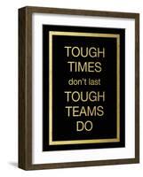 Tough Team-Victoria Brown-Framed Art Print