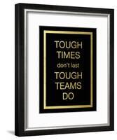 Tough Team-Victoria Brown-Framed Art Print