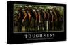 Toughness: Inspirational Quote and Motivational Poster-null-Stretched Canvas