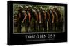 Toughness: Inspirational Quote and Motivational Poster-null-Stretched Canvas