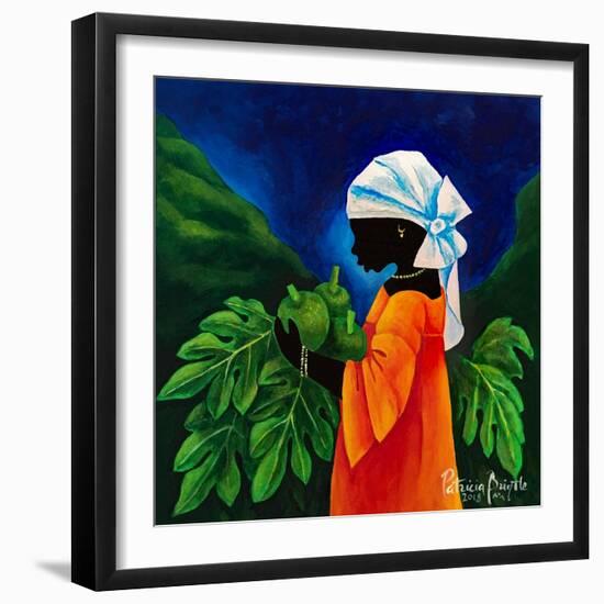 Toughtful observation-Patricia Brintle-Framed Premium Giclee Print