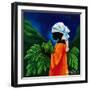 Toughtful observation-Patricia Brintle-Framed Premium Giclee Print