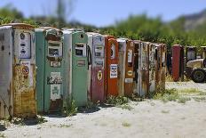 Vintage Gas Pumps Tilt-Toula Mavridou-Messer-Photographic Print