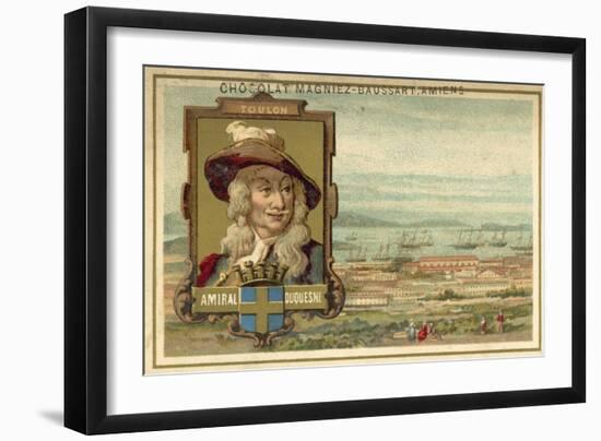 Toulon - Admiral Duquesne-null-Framed Giclee Print