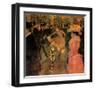 Toulouse-Lautrec Dog-Chameleon Design, Inc.-Framed Art Print