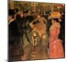 Toulouse-Lautrec Dog-Chameleon Design, Inc.-Mounted Art Print