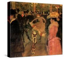 Toulouse-Lautrec Dog-Chameleon Design, Inc.-Stretched Canvas