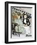 Toulouse-Lautrec: Menu-Henri de Toulouse-Lautrec-Framed Premium Giclee Print