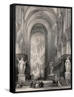 Toulouse, St.Sernin-T. Turnbull-Framed Stretched Canvas