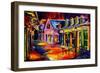 Toulouse Street by Night-Diane Millsap-Framed Art Print