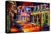Toulouse Street by Night-Diane Millsap-Stretched Canvas